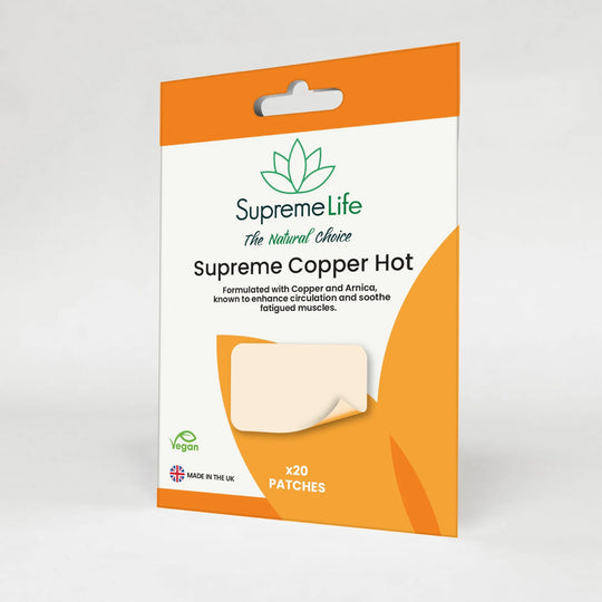 Copper Hot Patches (x20) For Pain Relief 50mg